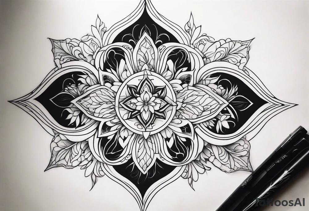 Ethereal Elegance tattoo idea