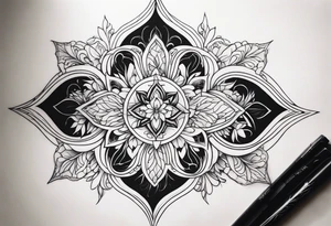 Ethereal Elegance tattoo idea