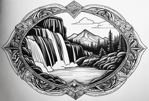 alsea falls tattoo idea