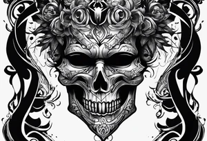 Art from dishonored game on hand tattoo idea