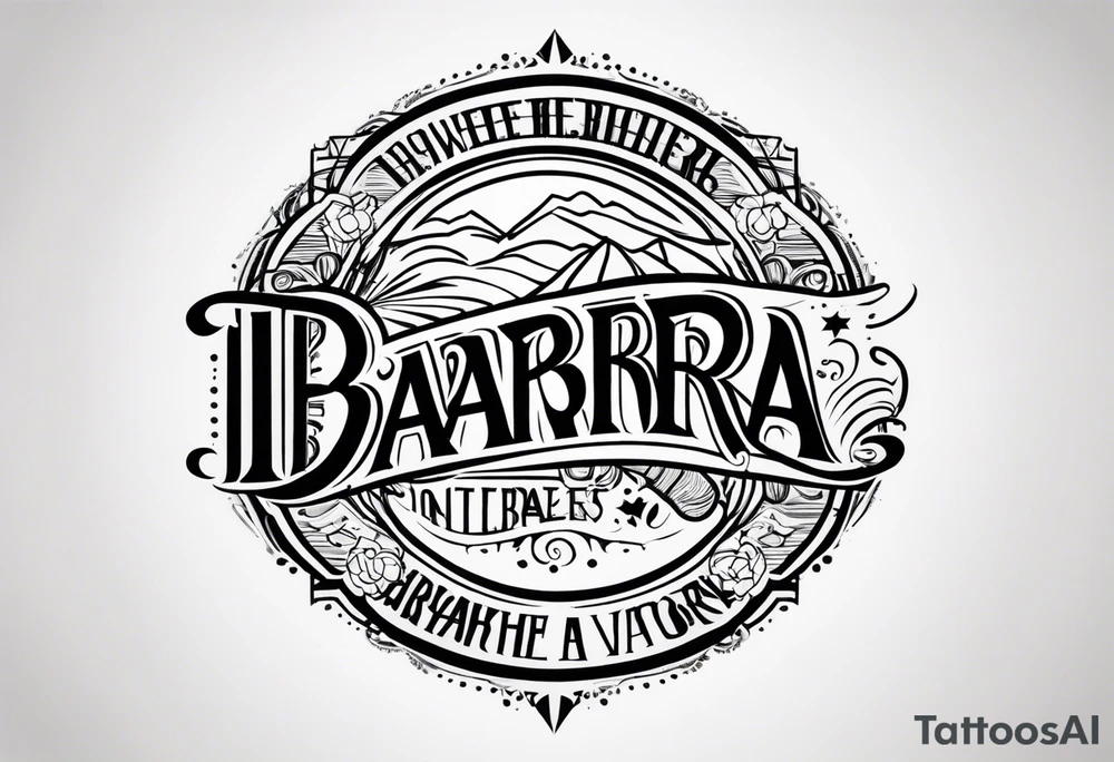 IBarra tattoo idea