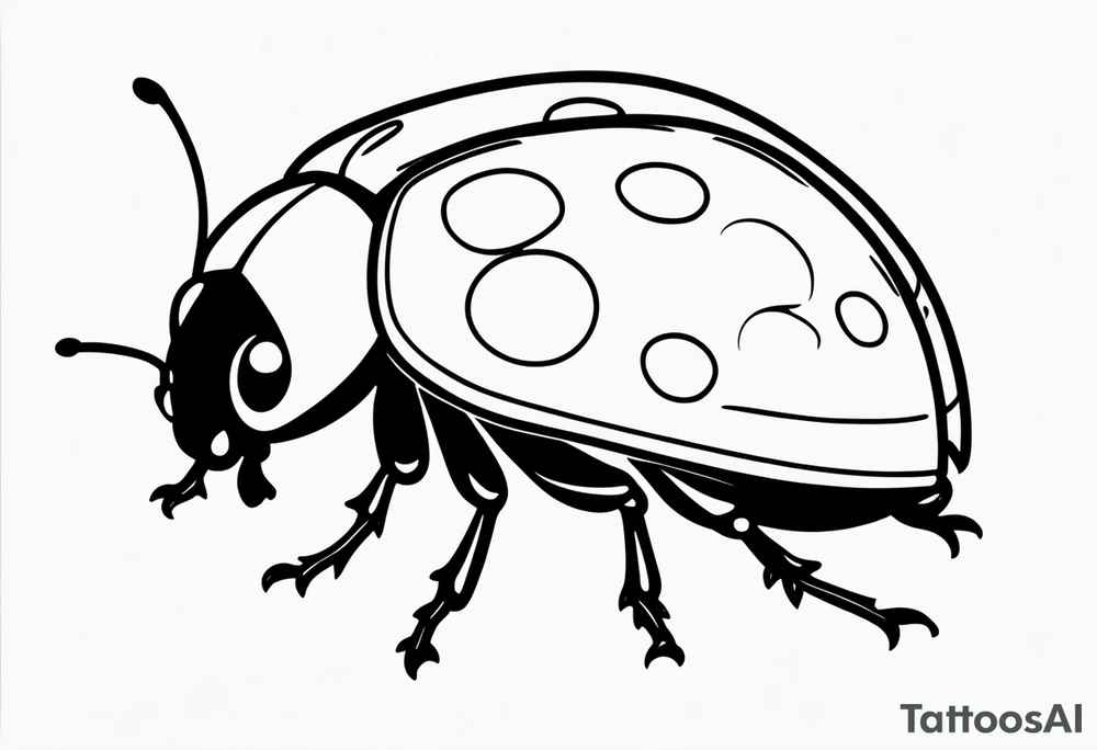 Ladybug tattoo idea