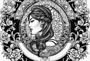Be comfortable with being uncomfortable tattoo idea