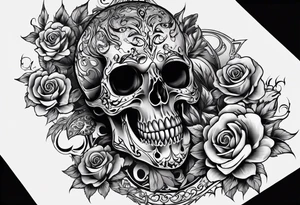 skeletal arm tattoo idea