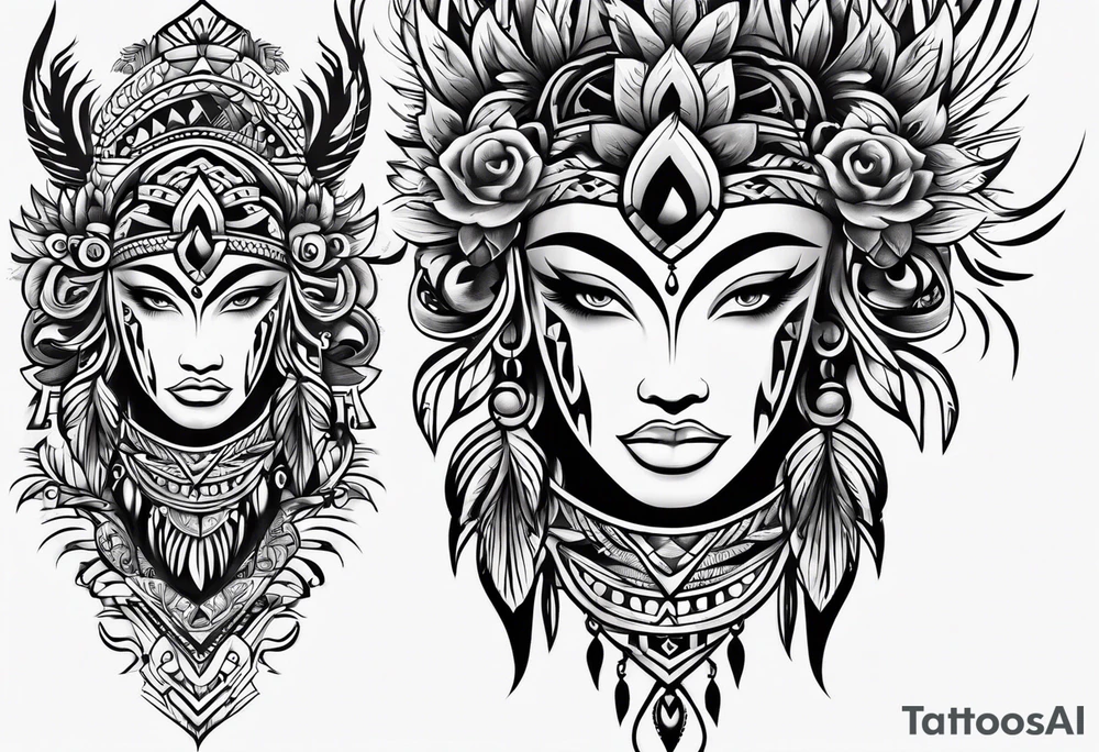 Totem tattoo idea