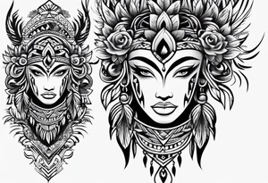 Totem tattoo idea