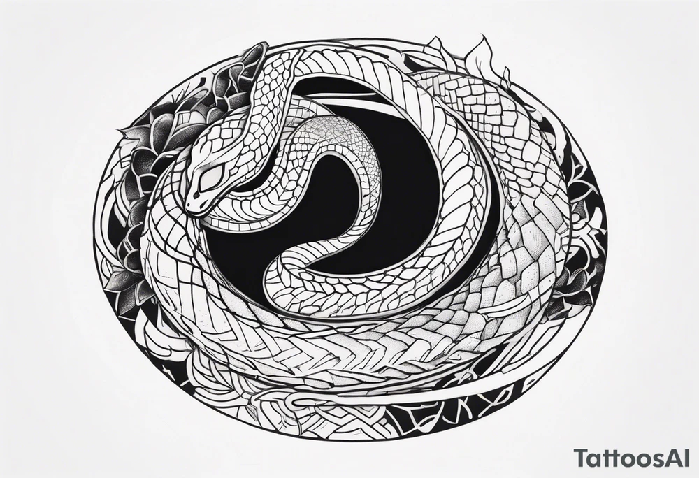 a snake cut i half coming out from black hole tattoo idea a snake cut i half coming out from black hole tattoo idea