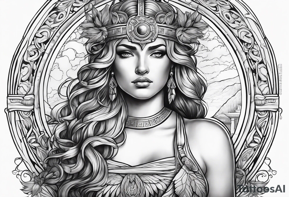 Greek mythology tattoo idea