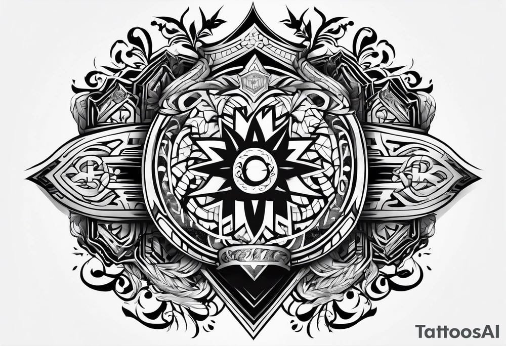 Wwe title tattoo idea
