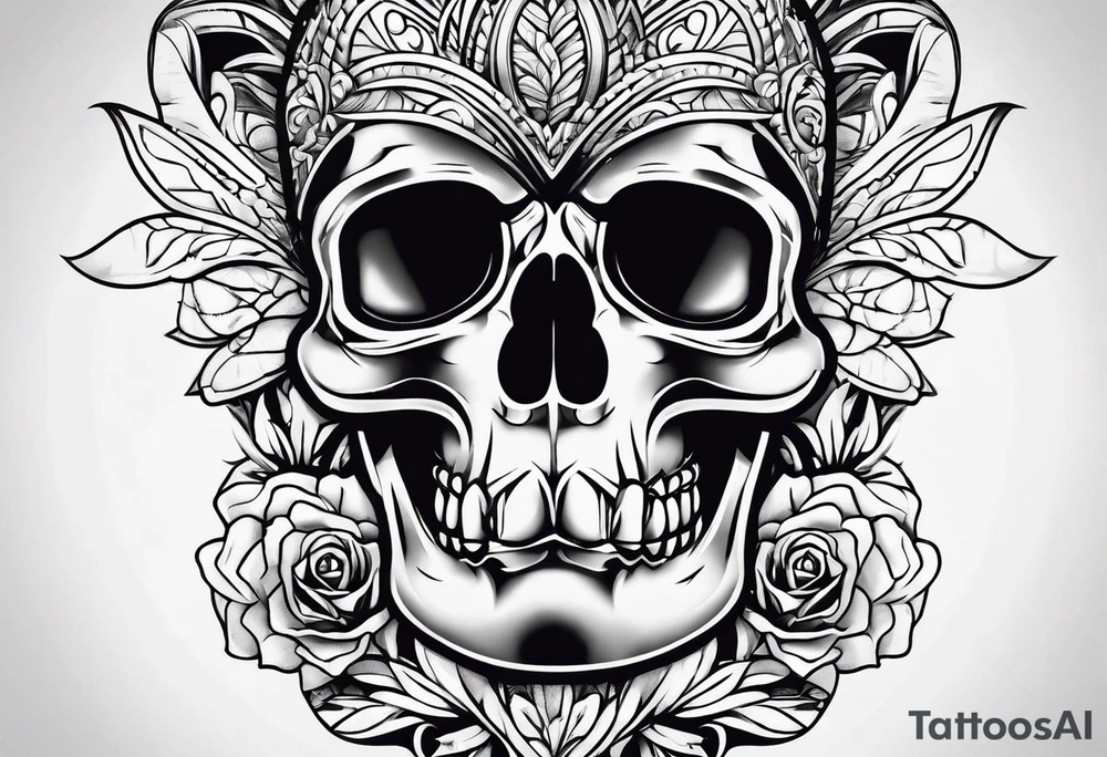 knee cap tattoo tattoo idea
