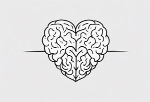 Brain, heart sign, love, heart break makes you strong, worth it, pain makes you stronger, strength, plane, travel, passion, growth tattoo idea