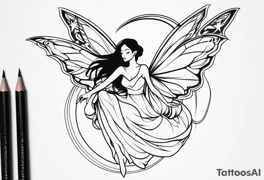 fairy tattoo idea