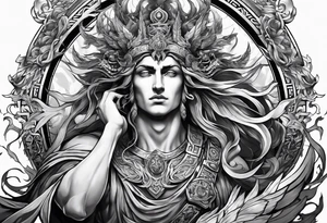 chaos greek god tattoo idea