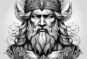 zeus tattoo idea
