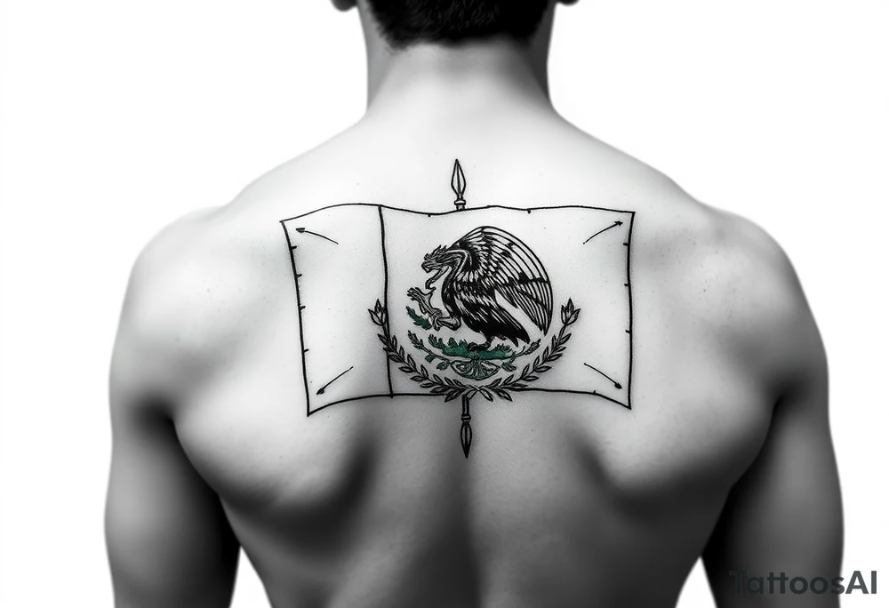 Purepecha 
warrior
Mexico
Flag tattoo idea