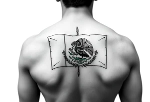 Purepecha 
warrior
Mexico
Flag tattoo idea