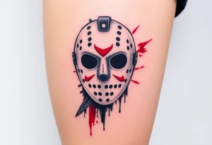Friday the 13th horror tattoo tattoo idea