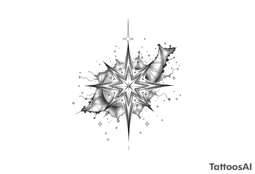 Galaxy,star,universe tattoo idea