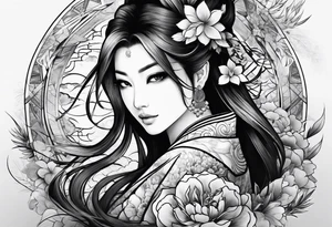 Japanese sleeve tattoo idea