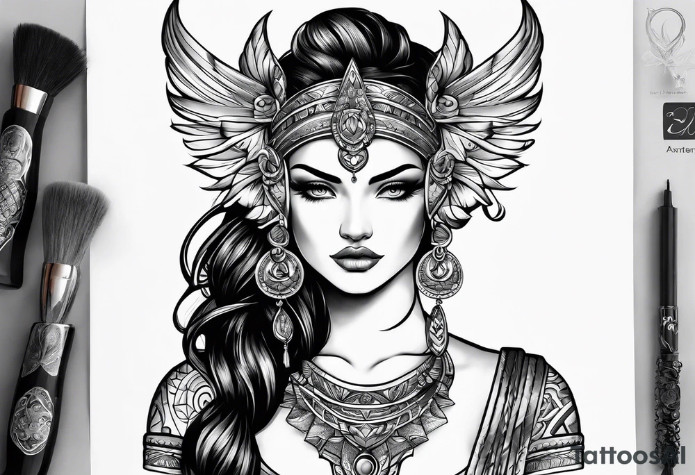 Artemis tattoo idea