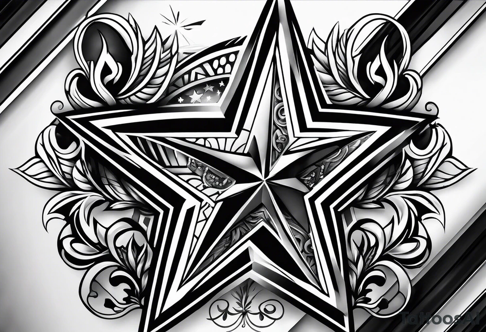 dallas cowboy star tattoo idea