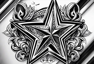 dallas cowboy star tattoo idea