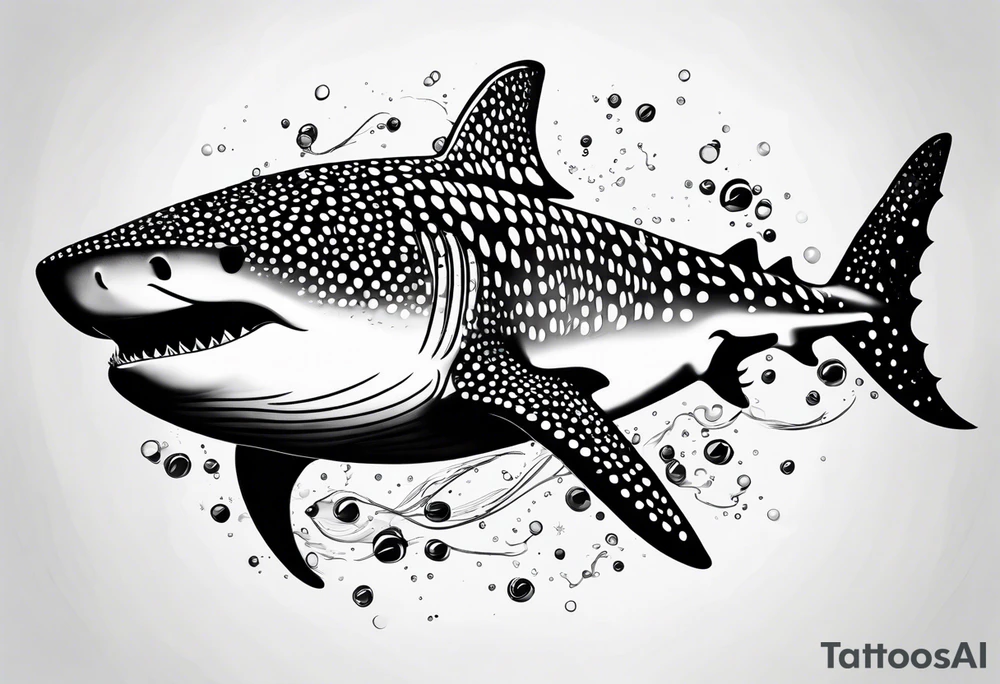 whale shark tattoo idea
