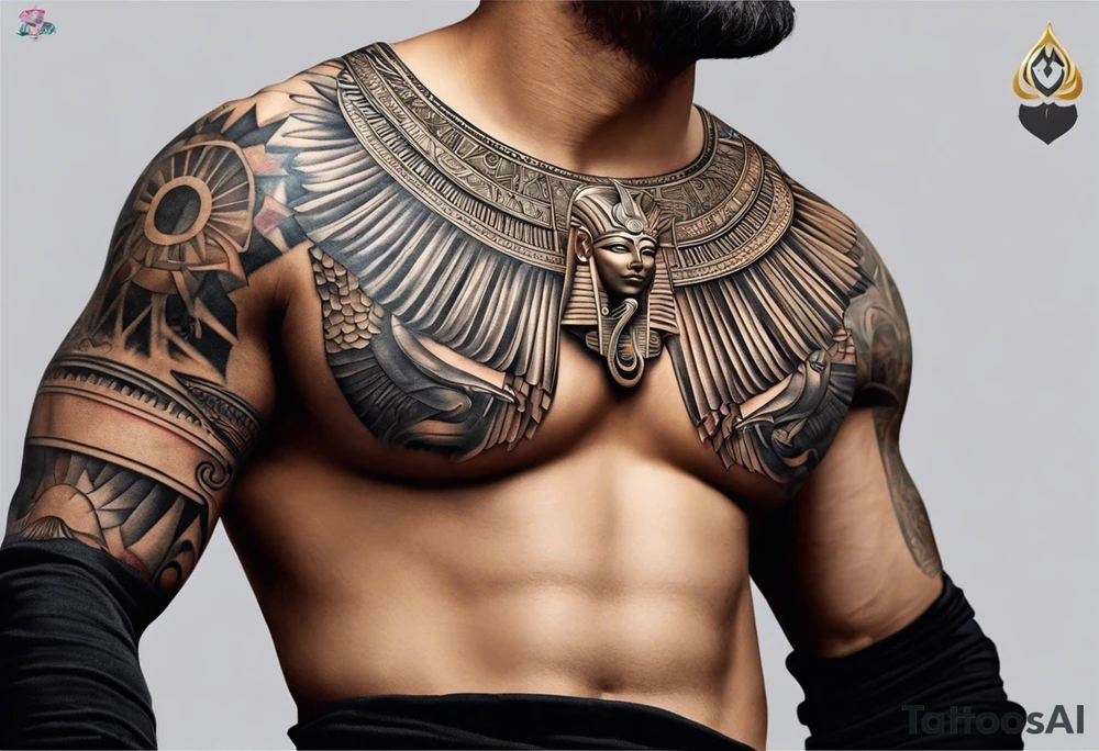 egypt gods tatto tattoo idea