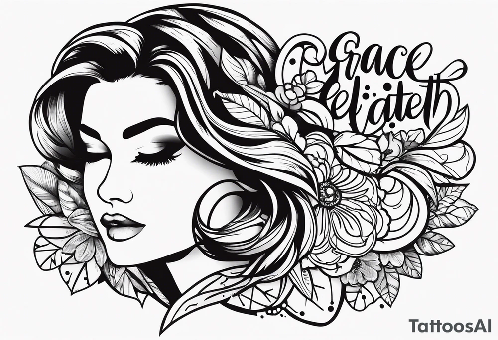 Grace Elizabeth tattoo idea