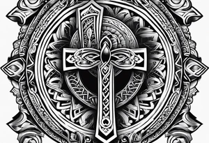 ankh for maori tattoo idea