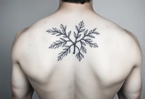 oak branch tattoo idea