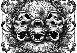 See no evil hear no evil speak no evil tattoo idea