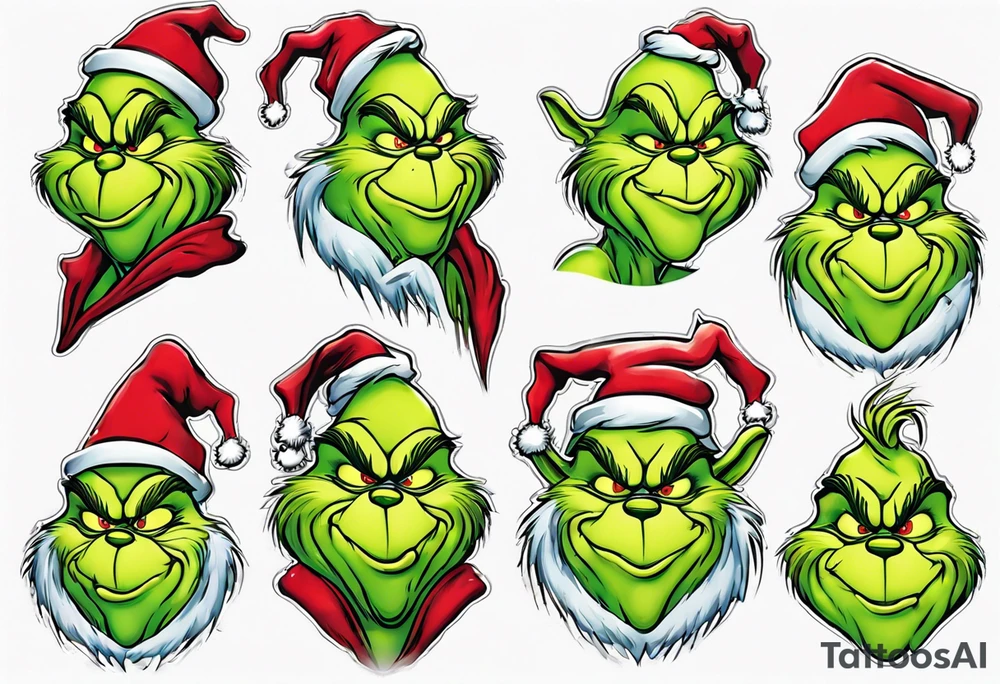 The grinch tattoo idea