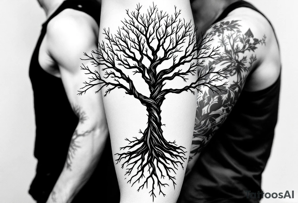 tree of life tattoo tattoo idea