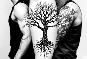 tree of life tattoo tattoo idea