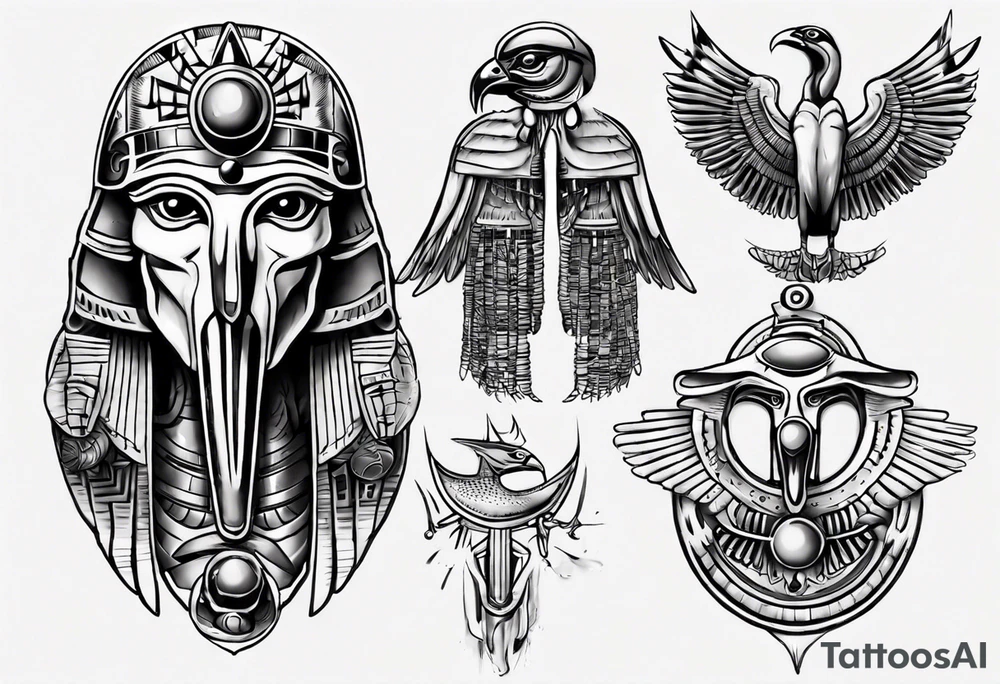 Horus tattoo idea