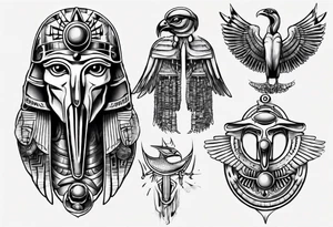 Horus tattoo idea
