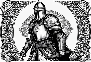 knight templar tattoo idea