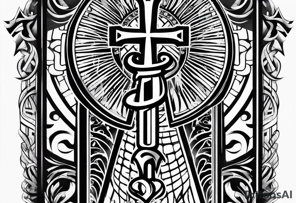 ankh, arm tattoo idea