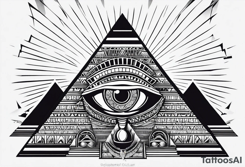 egyptian theme , cleopatra , pyramids, all seeing eye forearm tattoo idea egyptian theme , cleopatra , pyramids, all seeing eye forearm tattoo idea