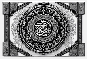 Quran book tattoo tattoo idea