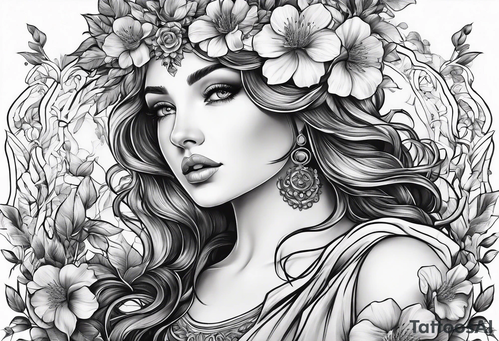 Persephone tattoo idea