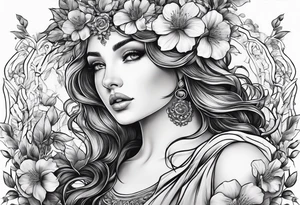 Persephone tattoo idea