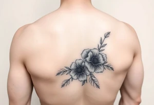 Thigh tattoos no flowers tattoo idea