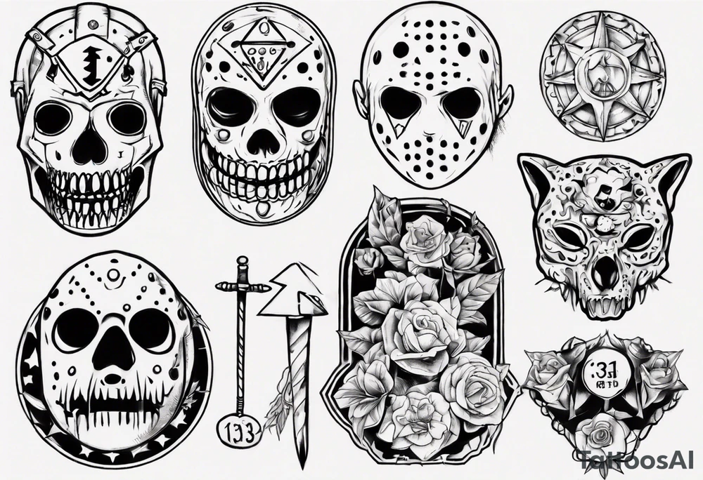 Friday the 13th tattoo idea