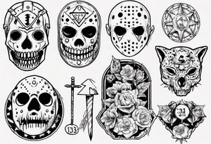 Friday the 13th tattoo idea