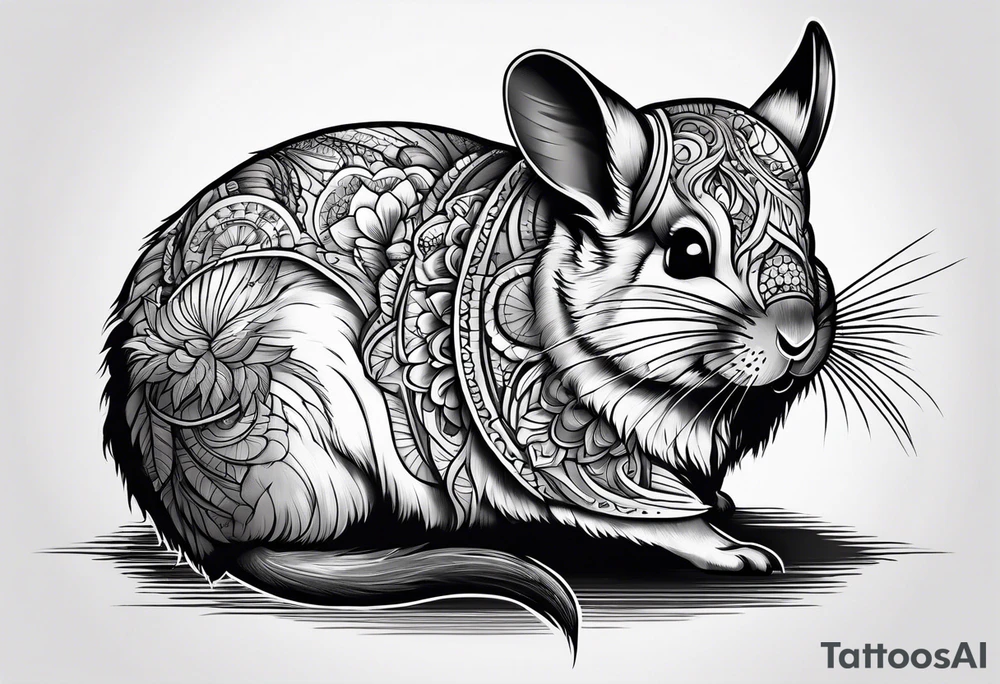 Chinchilla tattoo idea