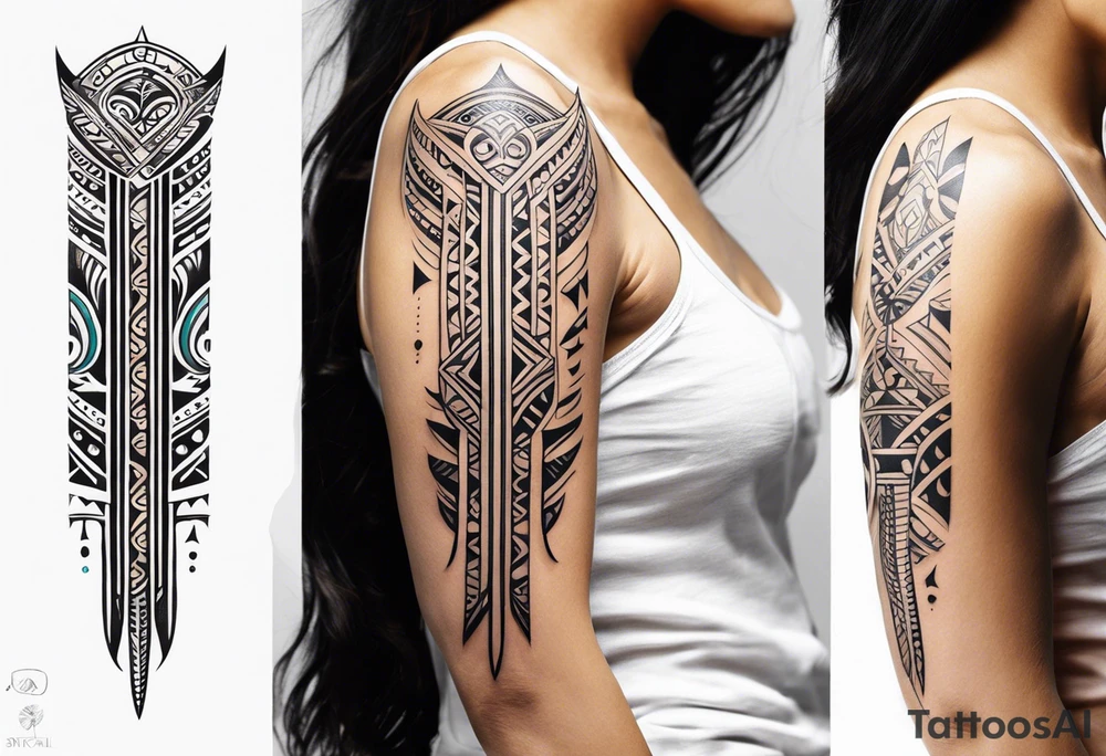 maori tribal  spine tattoo tattoo idea