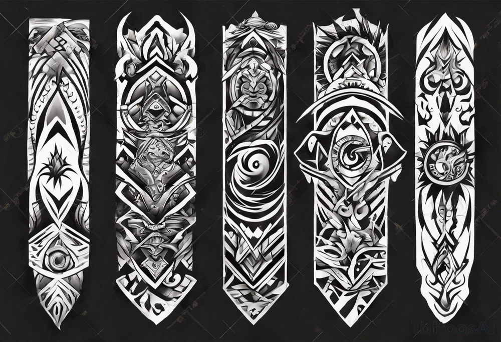 arm sleeve tattoo tattoo idea