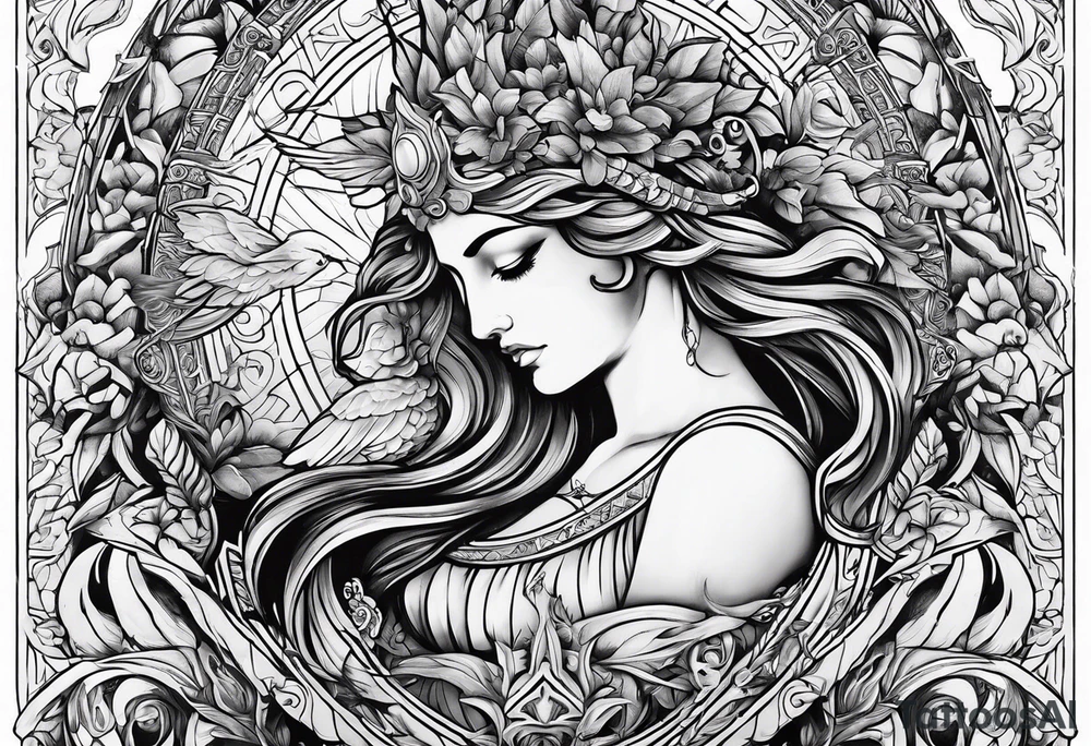 Greek mythology tattoo idea